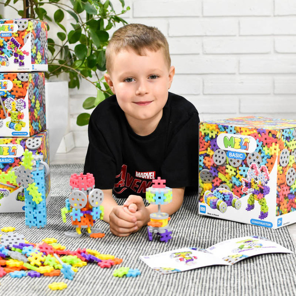 Meli Constructor blocks 600 el.