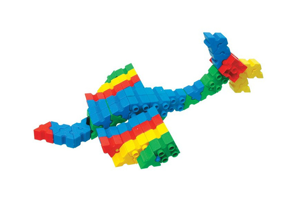 Klocki konstrukcyjne Morphun Dinozaury 100 el. – od 5 lat