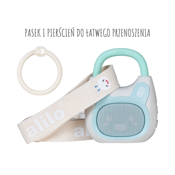 Głośnik Bluetooth Alilo Pocket Bunny K1 BLUE - niebieski