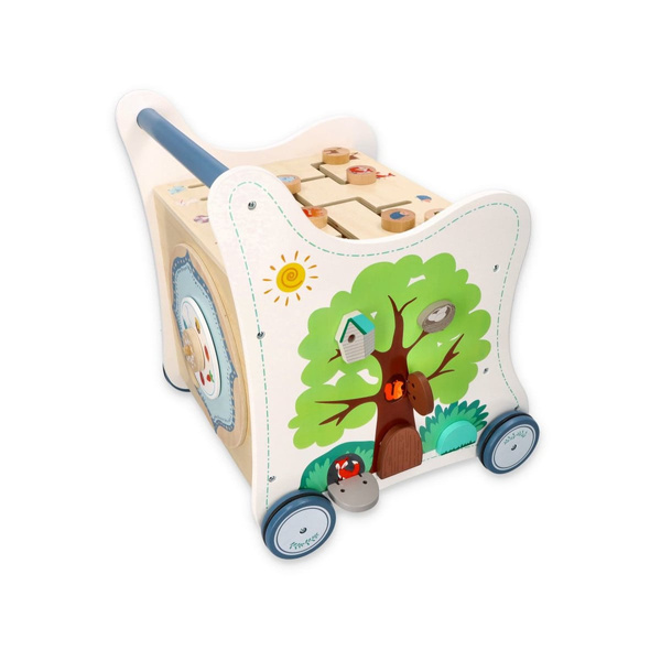 Wooden pusher - Forest adventure