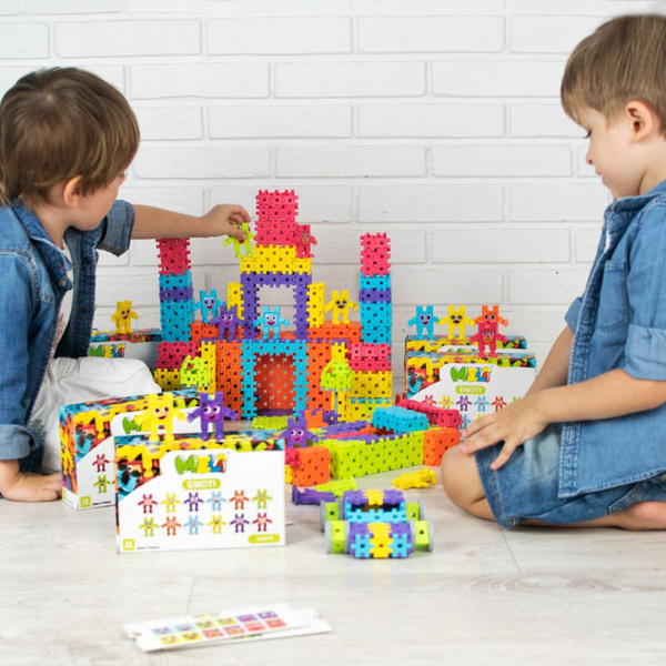 Meli Emoti Happy blocks 12 pcs.