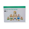 Wooden Sensory Blocks with Sand & Water 22 pcs – Kabi 2+