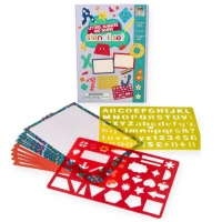 Buddy & Barney - szablony kreatywne -literki cyferki kształty