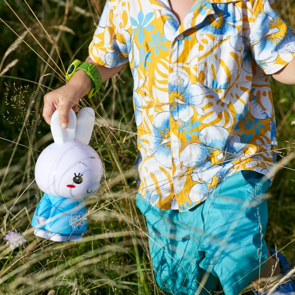 Króliczek Alilo Honey Bunny G6 LIGHT BLUE - jasny niebieski