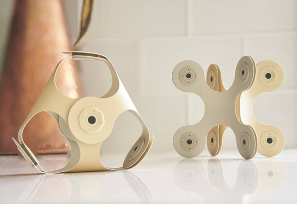 Clixo space blocks - Designer Pack - beige-gray - 9 el.