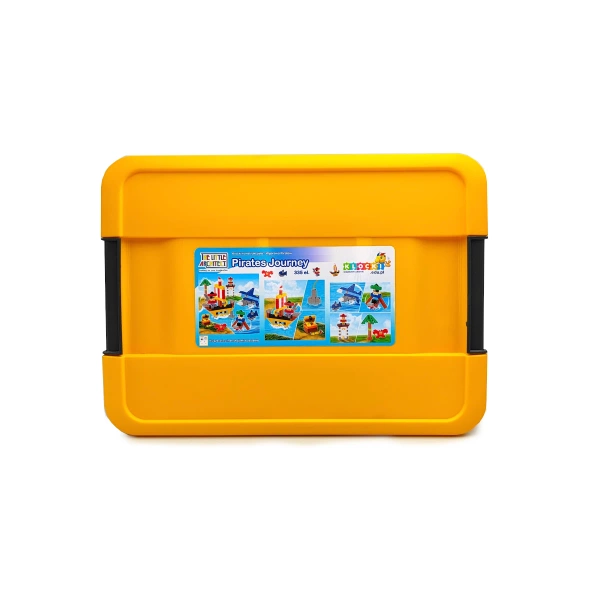 Klocki Little Architect Pirates 335 el. – piracki zestaw 4+