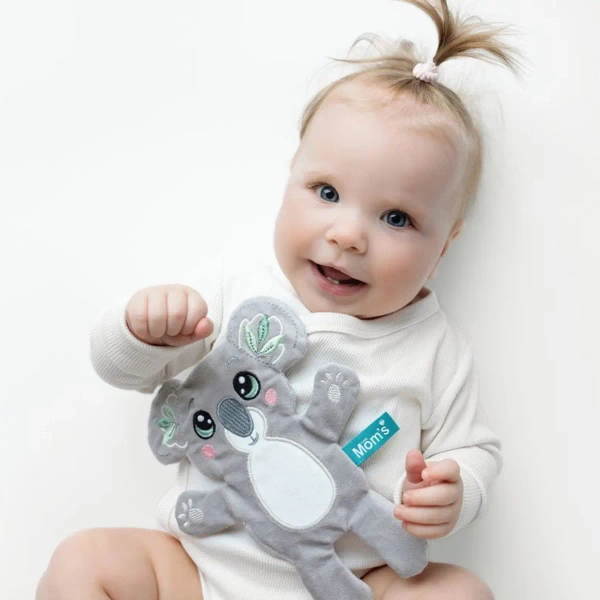 Szeleszcząca szmatka sensoryczna Koala dla niemowląt 0+ Mom's Care