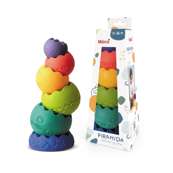 Sensory Pyramid - pastel