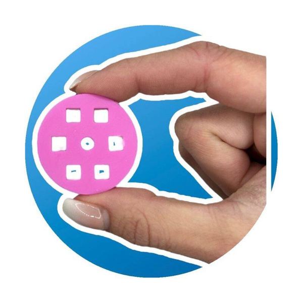 Klocki Meli Basic Constructor Pink 400 elementów – zestaw 3+