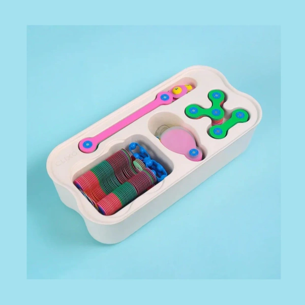 Klocki magnetyczne Clixo - Family pack - 150 el.
