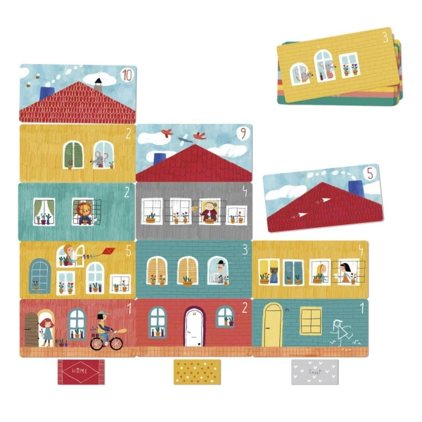 Home Sweet Home Math Card Game 72 Cards – Londji 7+