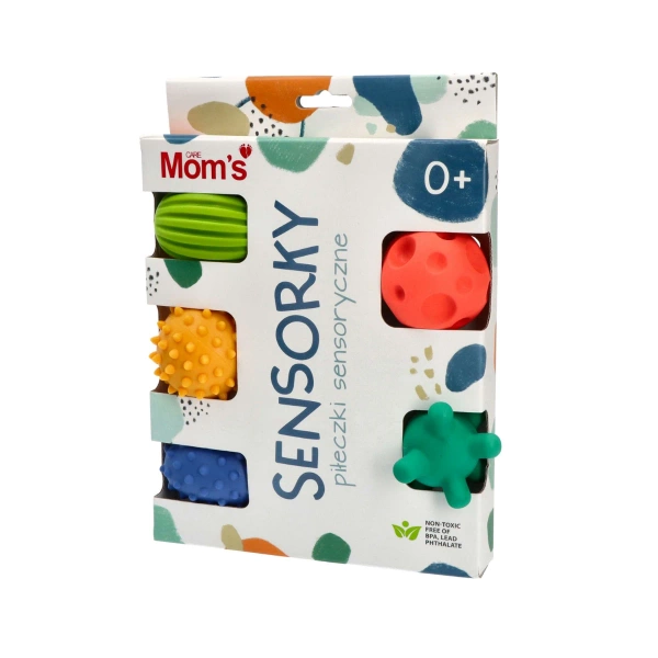 Pastelowe piłeczki sensoryczne Sensorky 5 szt.