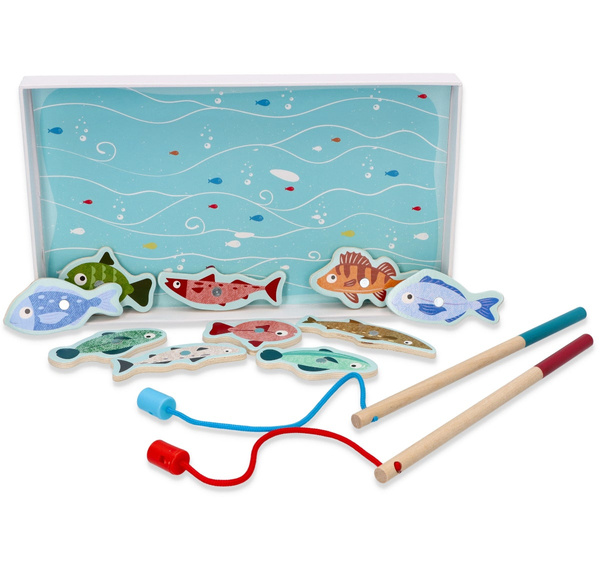 Magnetic game - Penguin on fish