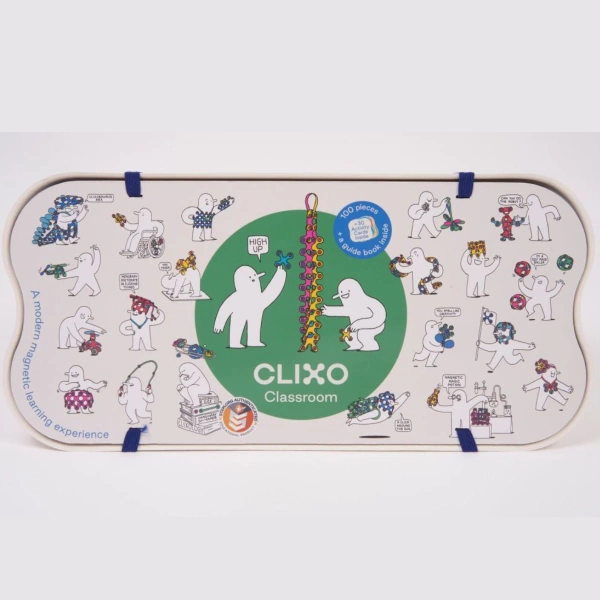 Clixo magnetic blocks - Classroom pack - 100 el.