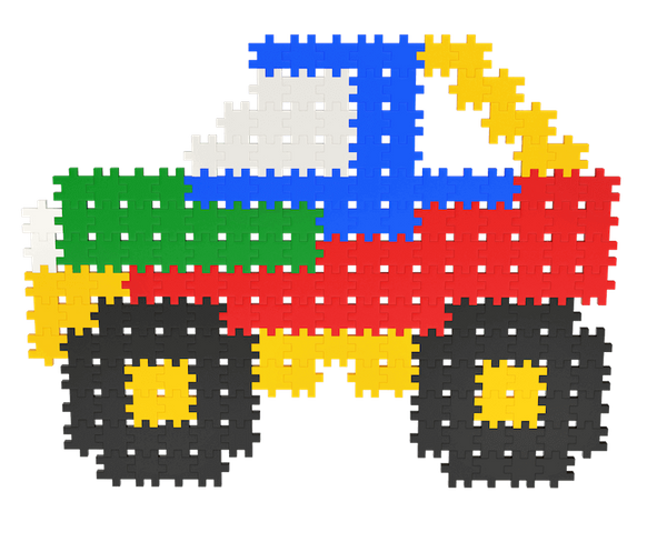 Klocki konstrukcyjne Meli Minis 400 elementów – zestaw 4+