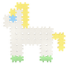 Meli Minis Pastel construction blocks 200 el.