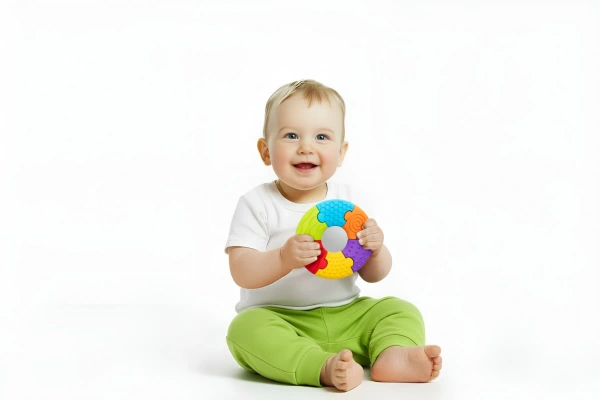 Soft BiBi Sensory Puzzle Circle – układanka sensoryczna 6m+