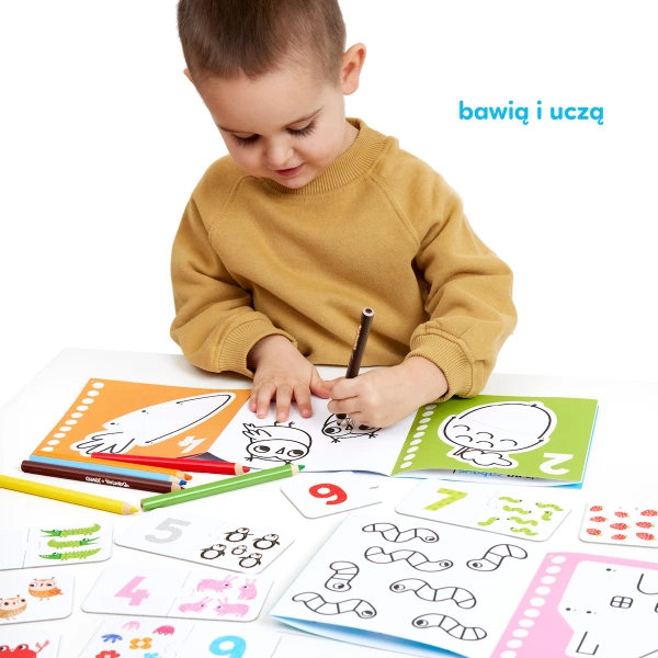 Gra edukacyjna CzuCzu Akademia Cyfry nauka liczenia 3+