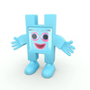 Klocki Meli Emoti Happy 12 figurek z naklejkami emocji – 3+