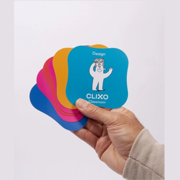 Clixo magnetic blocks - Classroom pack - 100 el.