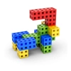 Klocki Meli Cube Edu 300 elementów – sześciany konstrukcyjne 3+