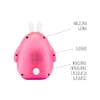 Króliczek Alilo Happy Bunny P1 PINK - różowy