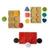 Sensory Puzzle Set 45 pcs – Touch & Shapes – Mom's Care 0+
