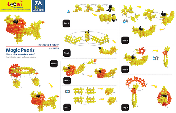 Loowi Vehicles 308 el. - Construction Blocks