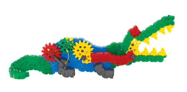 Gearphun Shark and Crocodile blocks - 200 el.