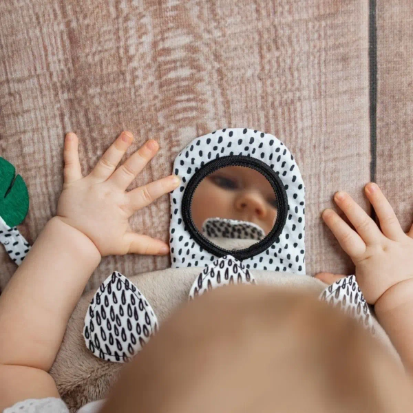 Sensoryczna poduszka aktywizująca Leniwiec dla niemowląt 0+ Mom's Care