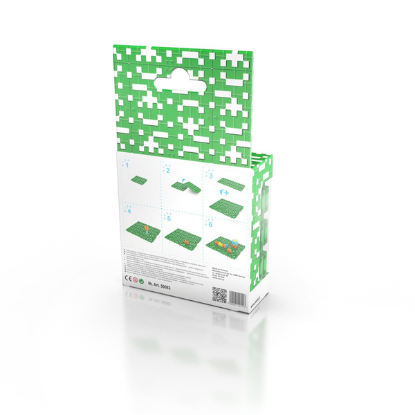 Construction tile base Meli Basic - 6 el. - Green