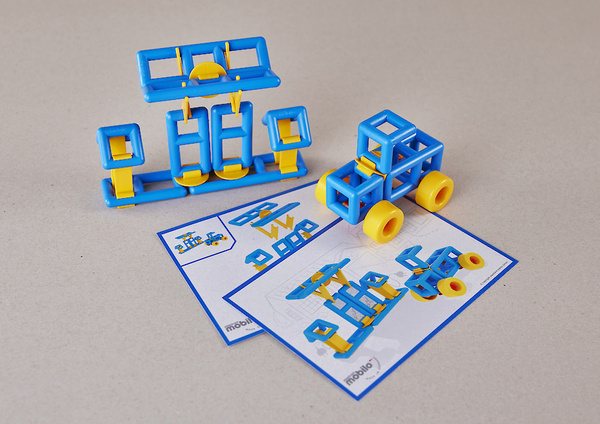 Mobilo construction blocks - Eco Construction builder - 92 el.