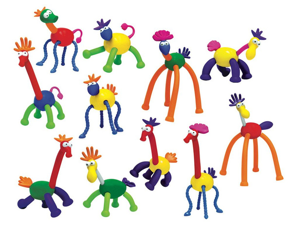 Unique animals - Obludarium blocks 62 el.