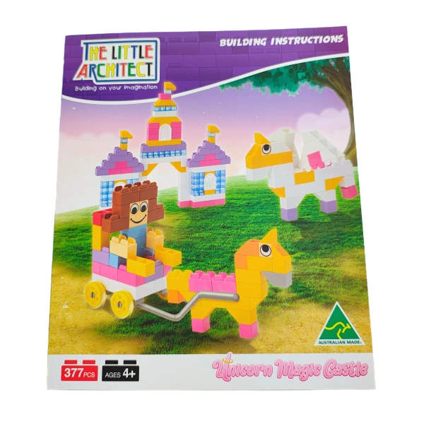 Klocki Little Architect Unicorn - 370 el.