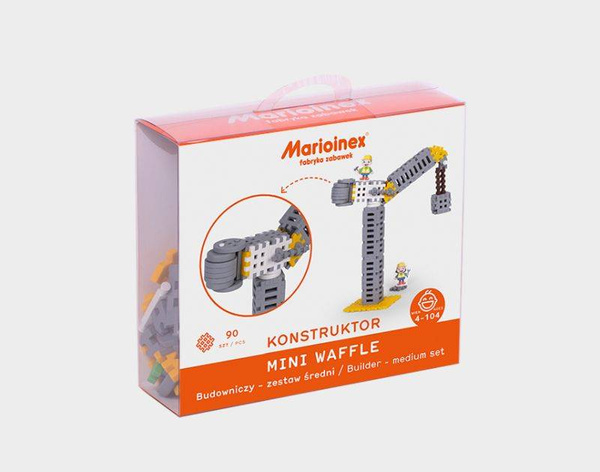 Blocks Mini Waffle Builder Medium 90 el.