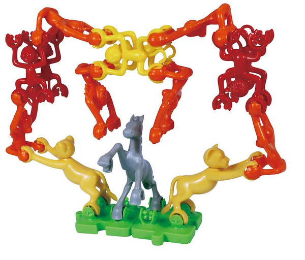 Animals RopeZoo 108 el. - educational building blocks