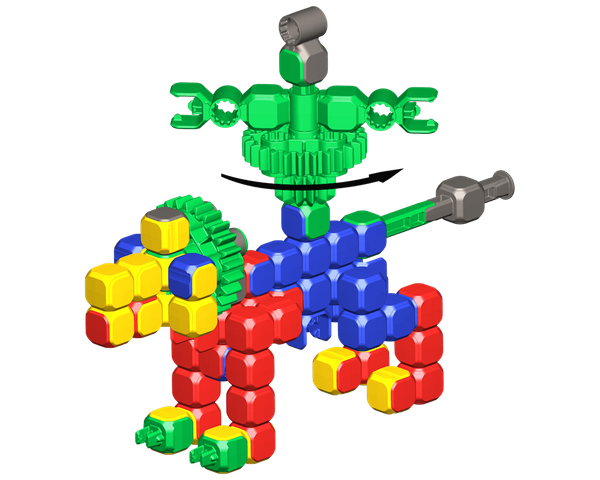 Klix Cubes 150 el. - Klocki Konstrukcyjne