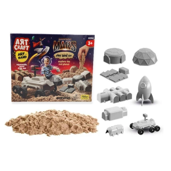 Kinetic sand set - Artcraft- Mission to Mars