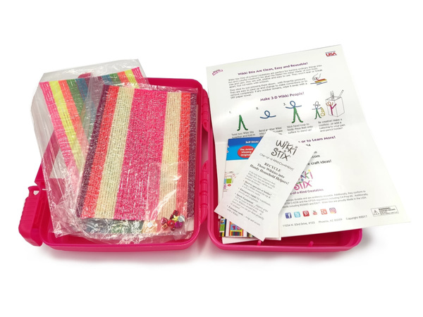 Wikki Stix creative string - large creative set - pink XL