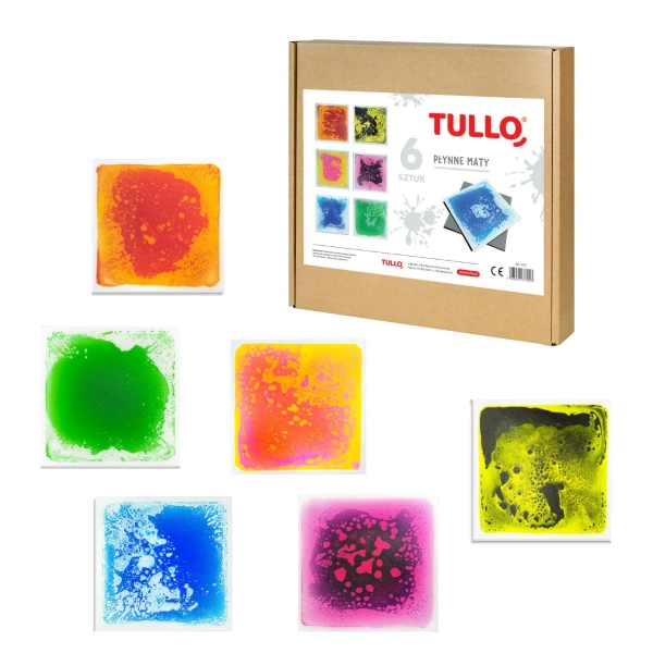 Płynne maty sensoryczne Tullo - 6 szt.