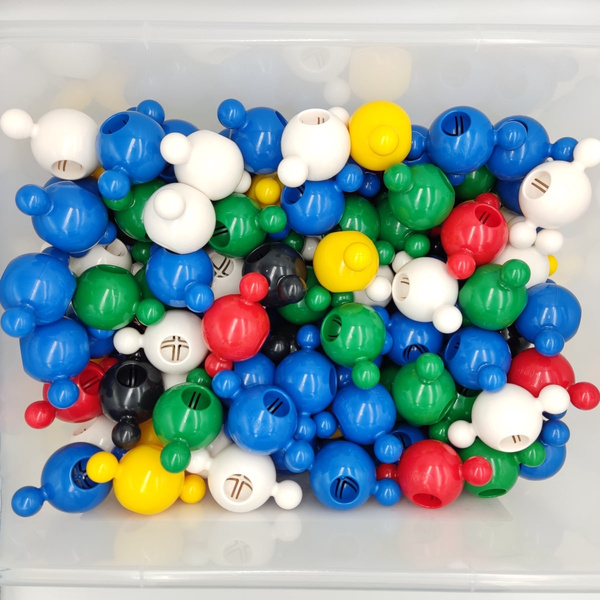 Duże klocki konstrukcyjne Big Loowi Edu 200 elementów – Loowi 3+