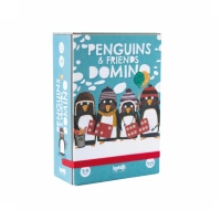 LONDJI Gra kieszonkowa Listonosz - Postman || Londji Gra Domino - Pingwinek i Przyjaciele
