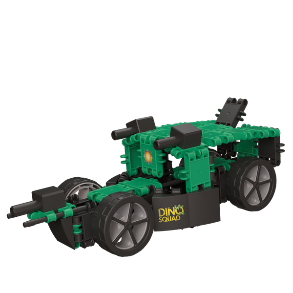 Clics Bucket 6in1 141 el. - Building Blocks - Dinosaurs