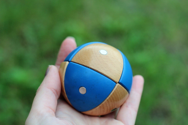 Magnetic wooden blocks - IGEO 24 el.