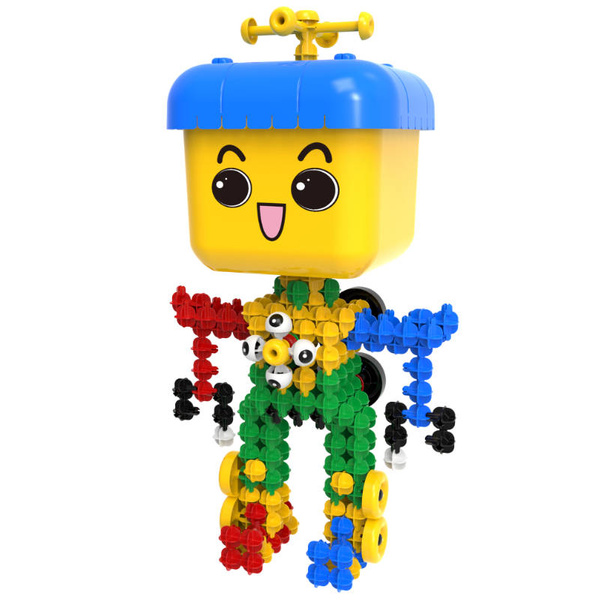 Klocki konstrukcyjne Molyka Yellow Box 158 elementów 3+ – Molyka