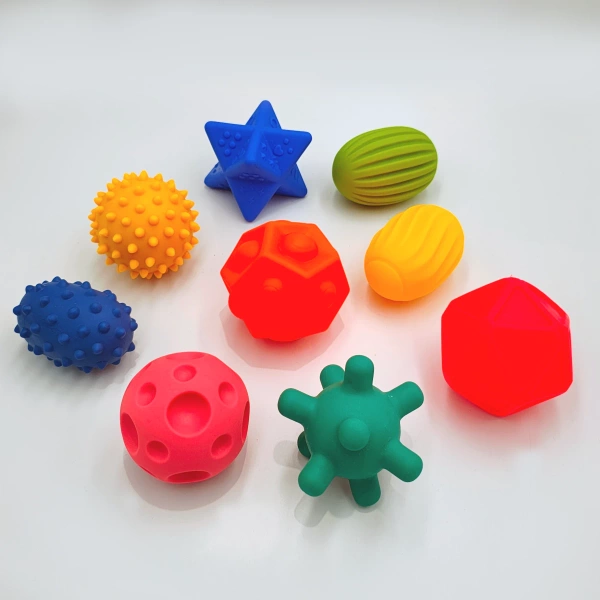 Sensory balls - set of 45 el.
