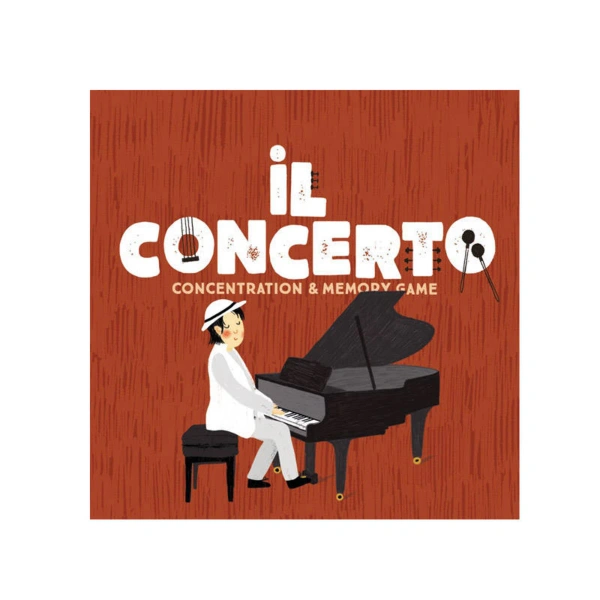 Londji Il Concerto – gra memo instrumenty muzyczne 7+
