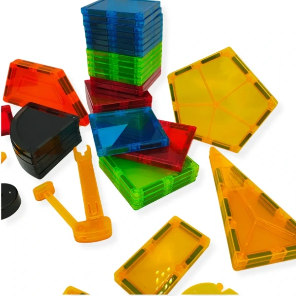 Magnetic Tiles XL 88 pcs – Large Building Blocks – Magnetic Tiles 3+