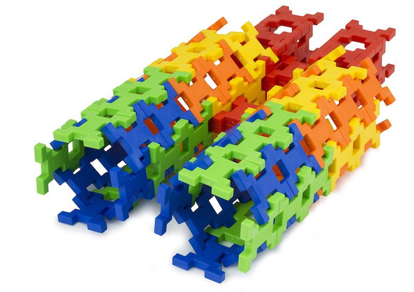 Klocki konstrukcyjne Incastro Colors Midi kolorowe 60 elementów 4+