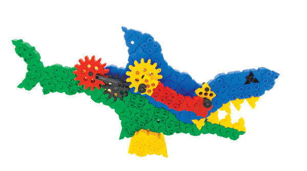 Gearphun Shark and Crocodile Box blocks - 200 el.